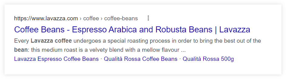 keyword oriented title tag